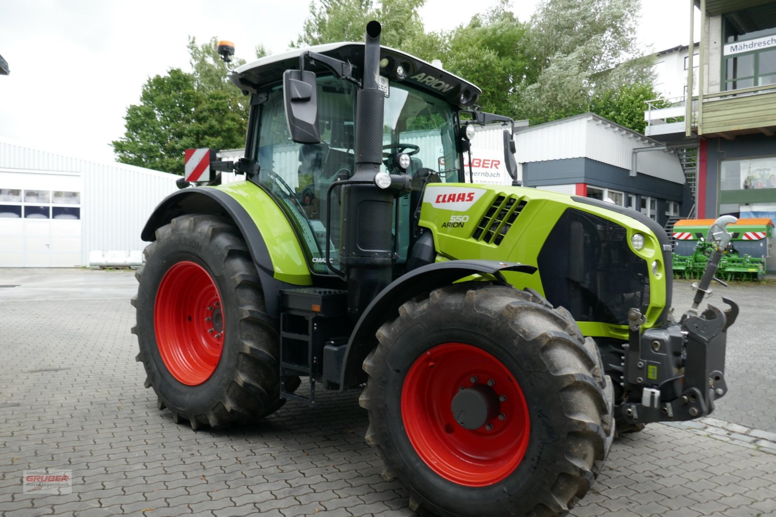 CLAAS Arion 550 CMATIC CEBIS with CEMIS RTK — photo 3