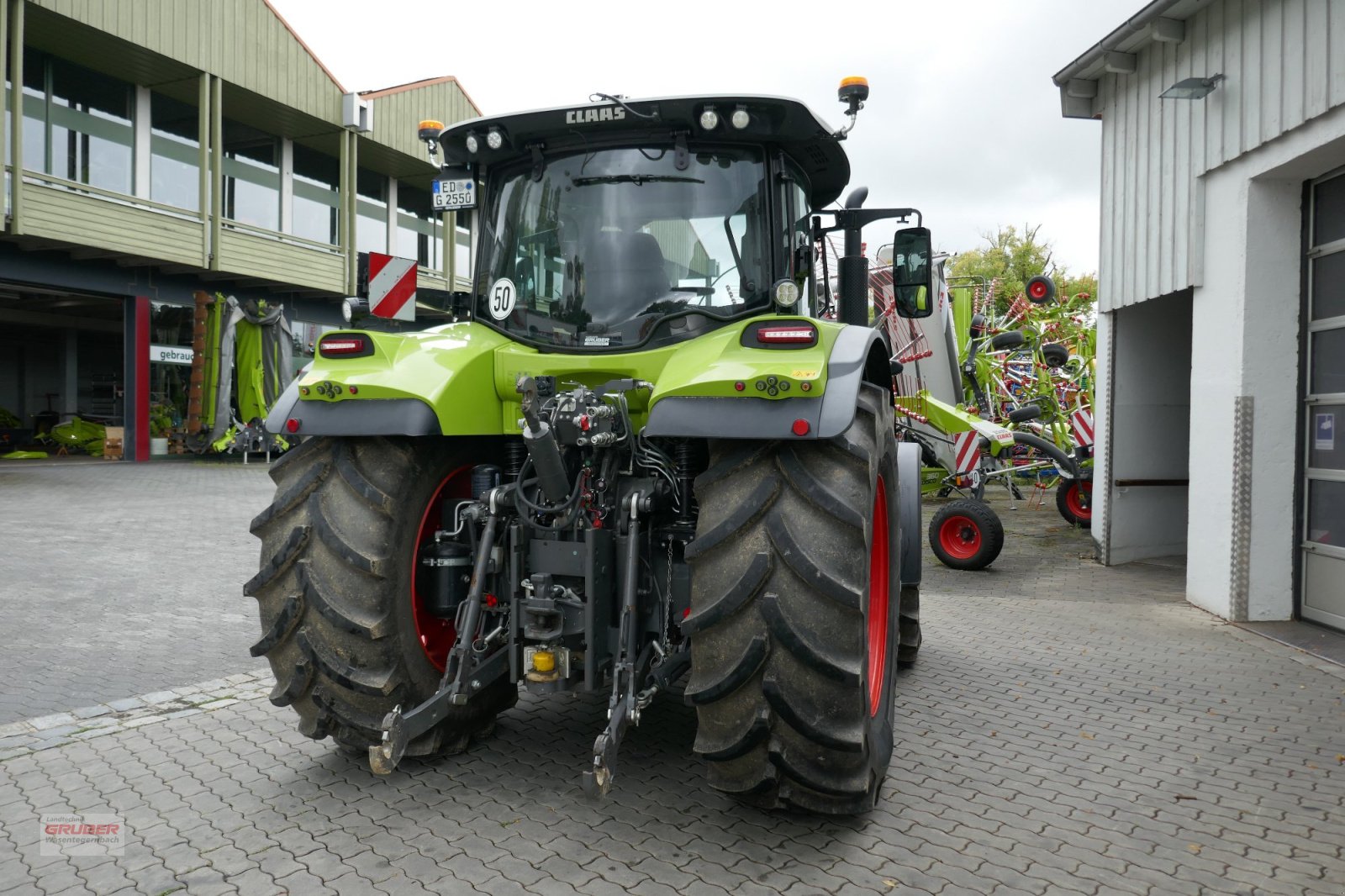 CLAAS Arion 550 CMATIC CEBIS with CEMIS RTK — photo 4